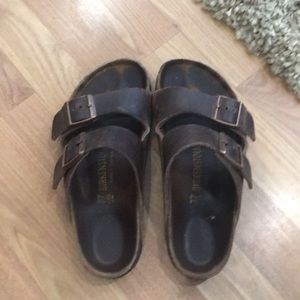 Birkenstock Arizona habana oiled leather 37eu R